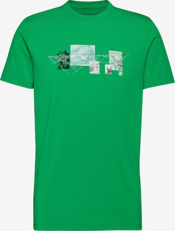 MAMMUT Shirt 'MOUNTAIN 3308M' in Green: front