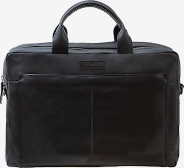 Pride and Soul Document Bag in Black: front