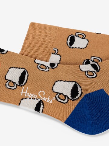 Happy Socks Sokker '3-Pack Stripe Tea Milk' i blandingsfarvet