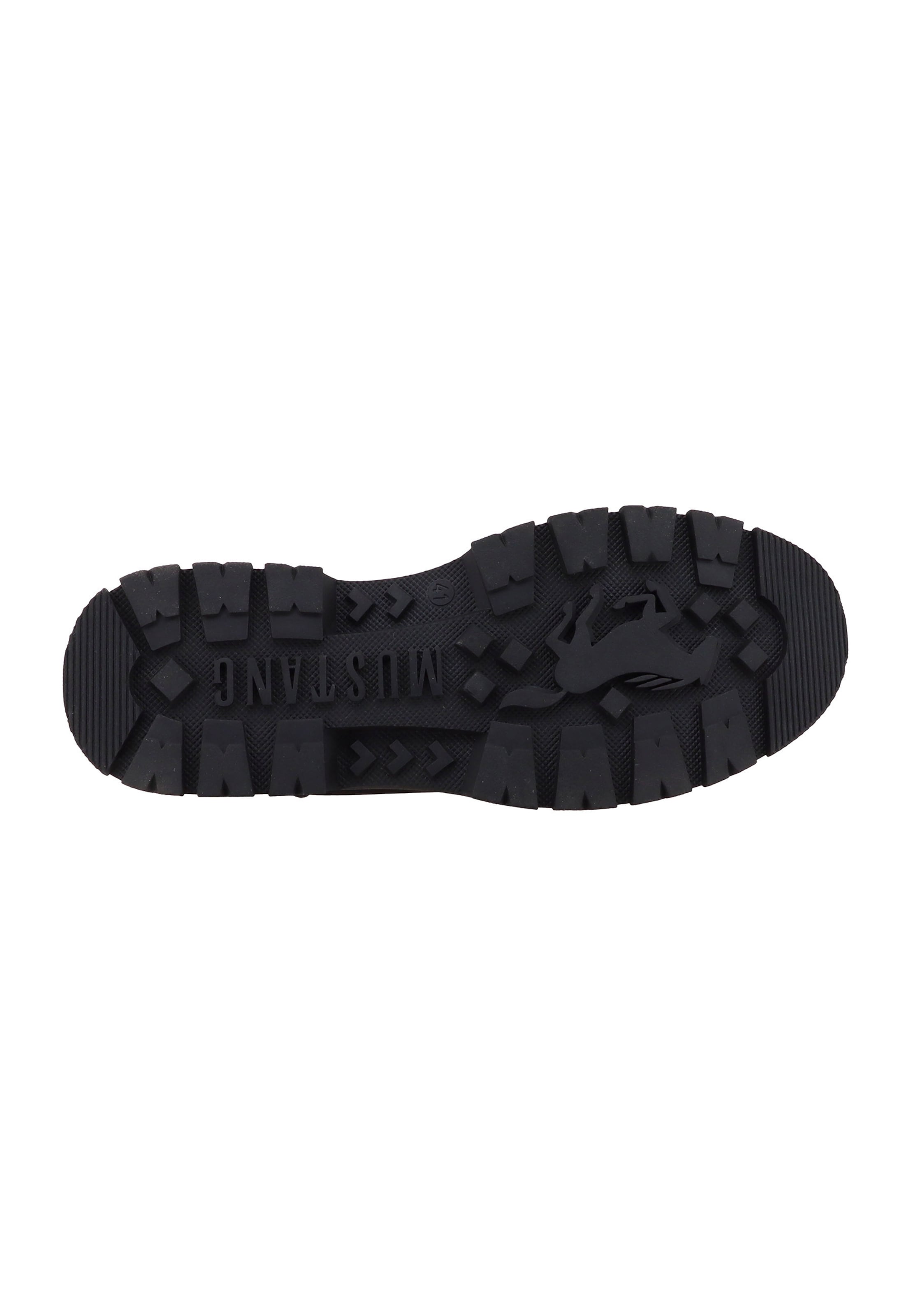 MUSTANG - Botas com atacadores em castanho