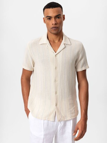 Antioch Regular fit Button Up Shirt in Blue