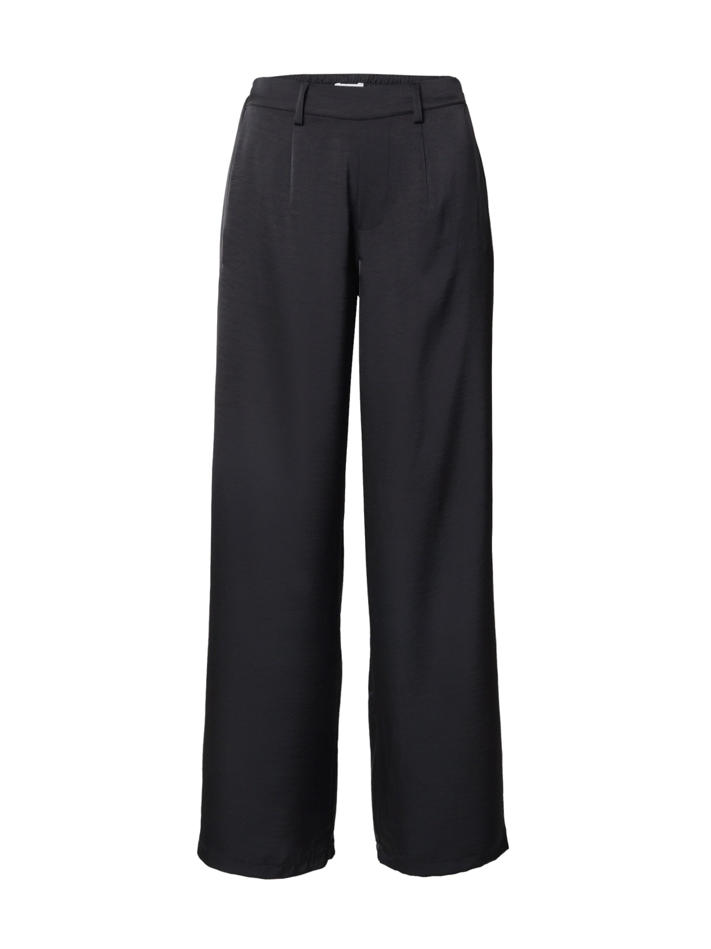 OBJECT Regular Панталон с набор 'OBJCHILLI' в черно: отпред