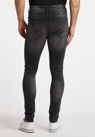 TUFFSKULL Skinny Jeans in Black