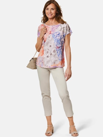 Goldner Bluse in Mischfarben