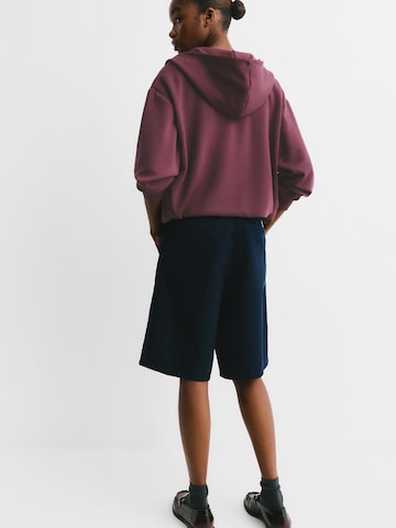 Pull&Bear Суичъри с качулка в лилав