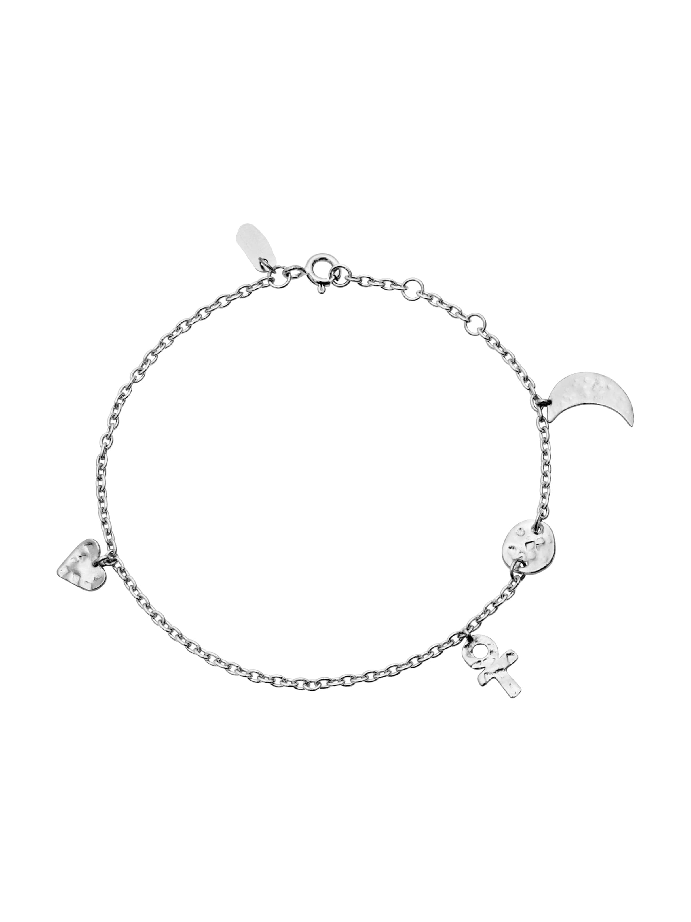 Maanesten Βραχιόλι 'Tulia' σε ασημί: μπροστά