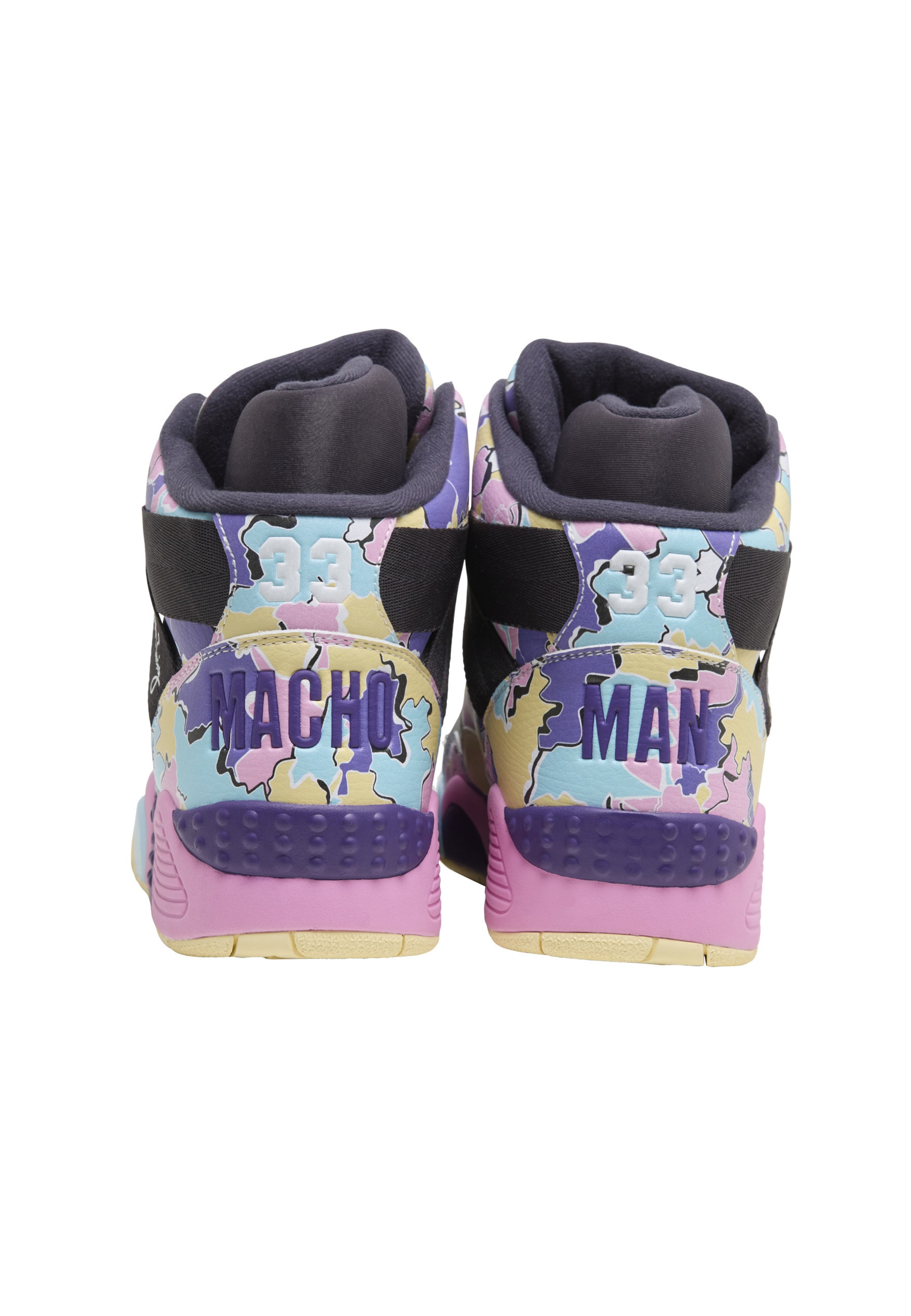 Sneaker alta 'Focus X Macho Man Randy Savage' di Ewing in colori misti