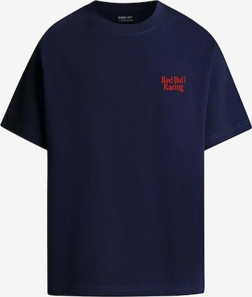 Red Bull Racing x Pepe Jeans Shirt 'COMPETING' in Blue: front