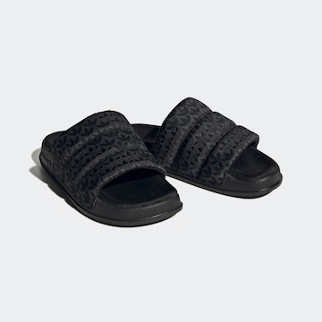 ADIDAS ORIGINALS Pantolette 'Adilette Essential' i svart