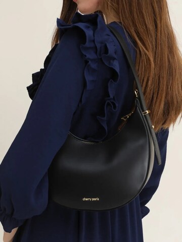 Cherry paris - Bolso de hombro 'Cherry Paris Sacs à main 4094 Orlane Noir' en negro