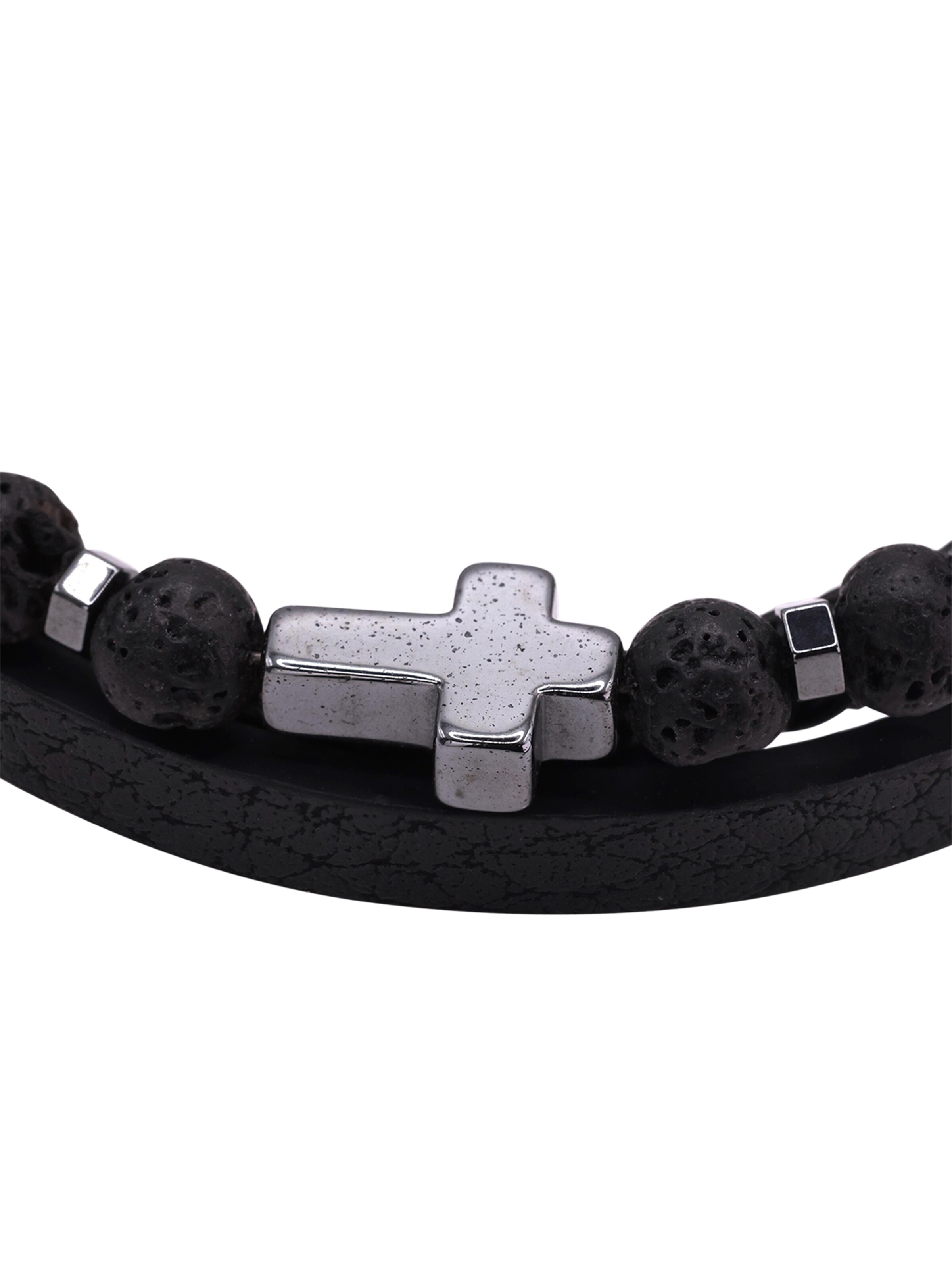 Heideman Armband 'Glenn' in Schwarz