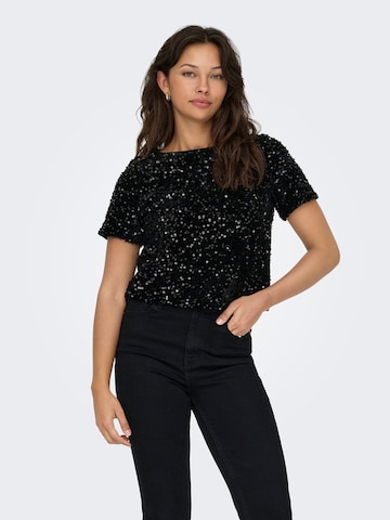 Bluză 'ONLANIKA' de la ONLY pe negru: față