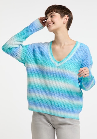 Pull-over MYMO en bleu : devant