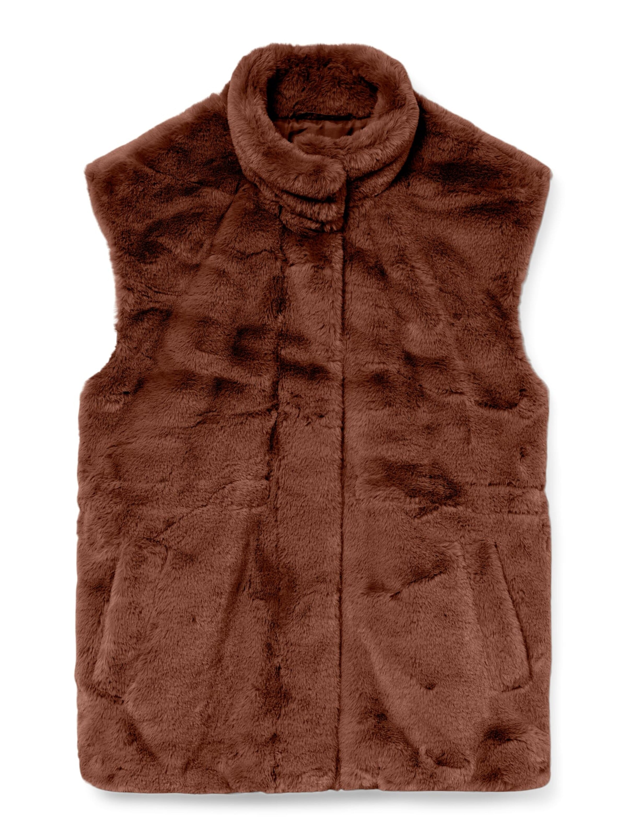 VERO MODA Tussenjas in Bruin: voorkant
