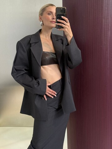 LeGer Studio Blazer 'Allie' in Grey