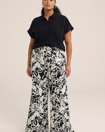 WE Fashion Bluse i sort