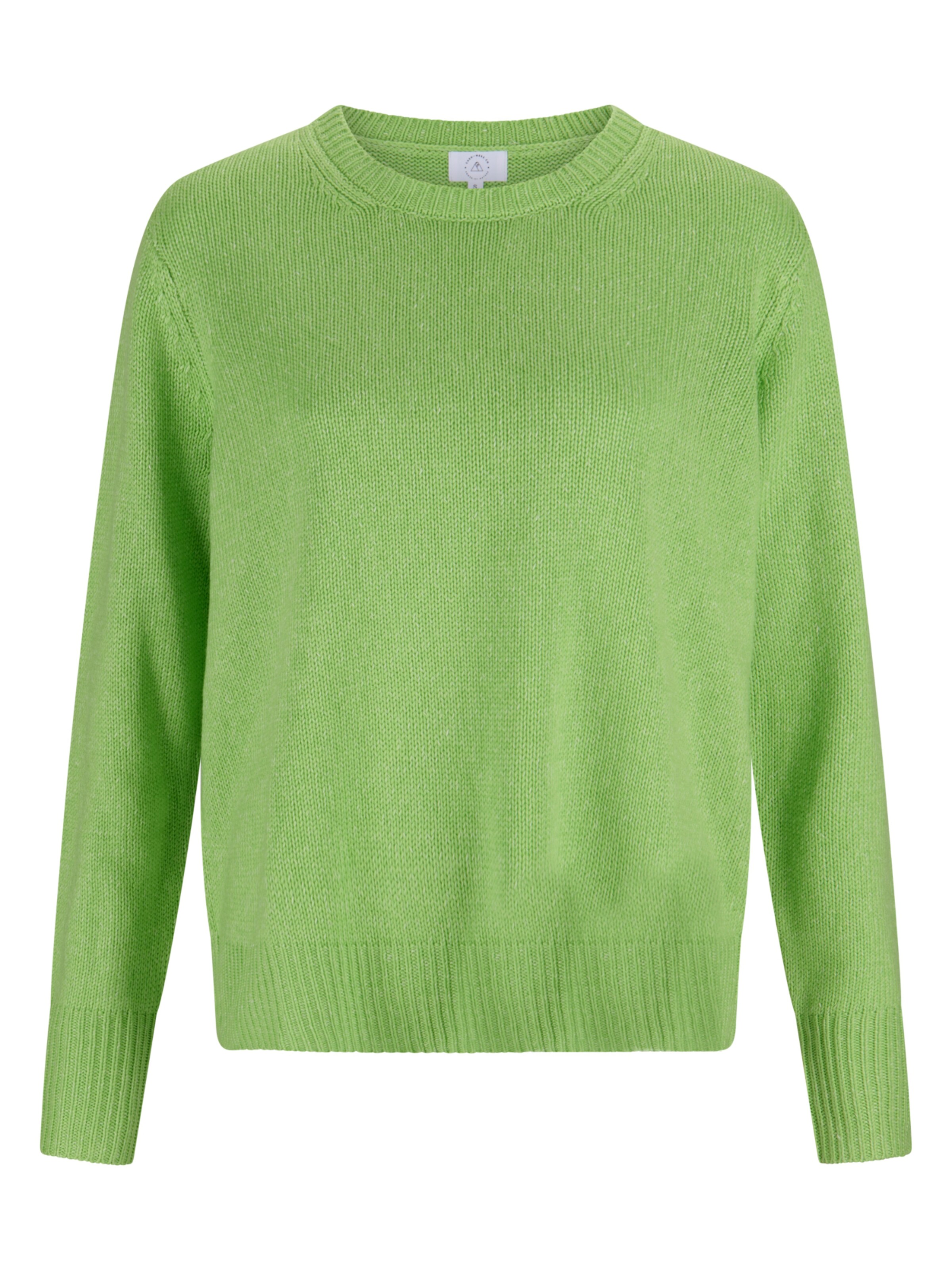 CASH-MERE.CH Oversized neulepaita värissä vihreä: etupuoli