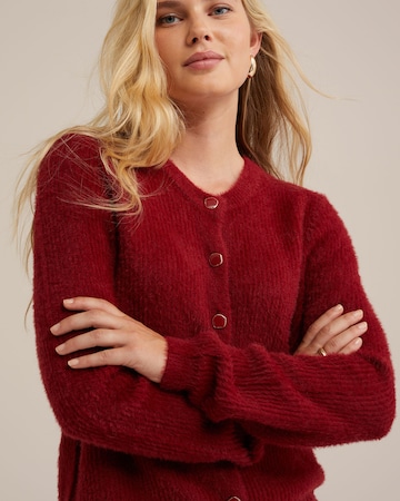 WE Fashion Cardigan i rød