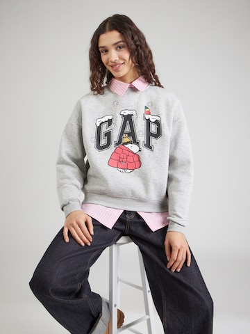 GAP Суичър в сиво: отпред