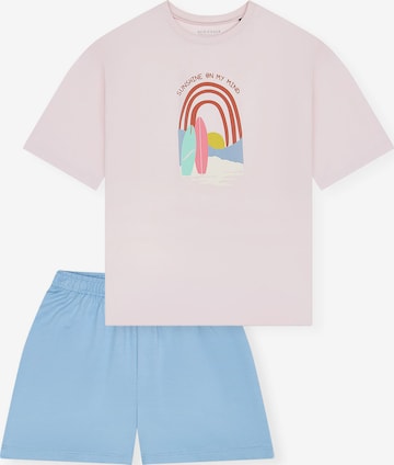 Pyjama ' Nightwear ' SCHIESSER en bleu : devant