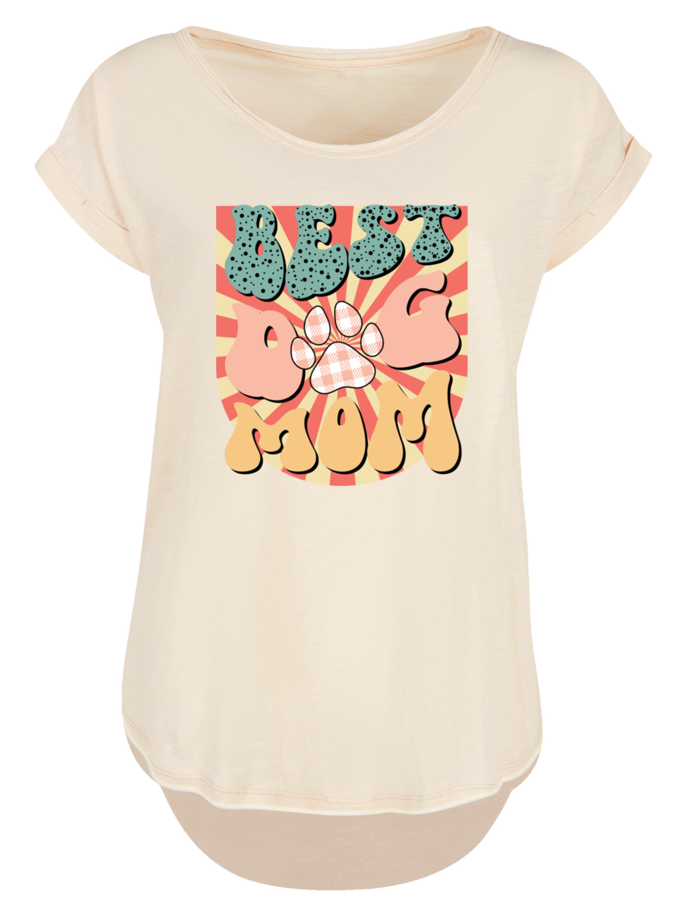 F4NT4STIC Shirt in Beige: front