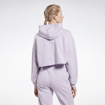 Reebok Sportief sweatshirt in Lila