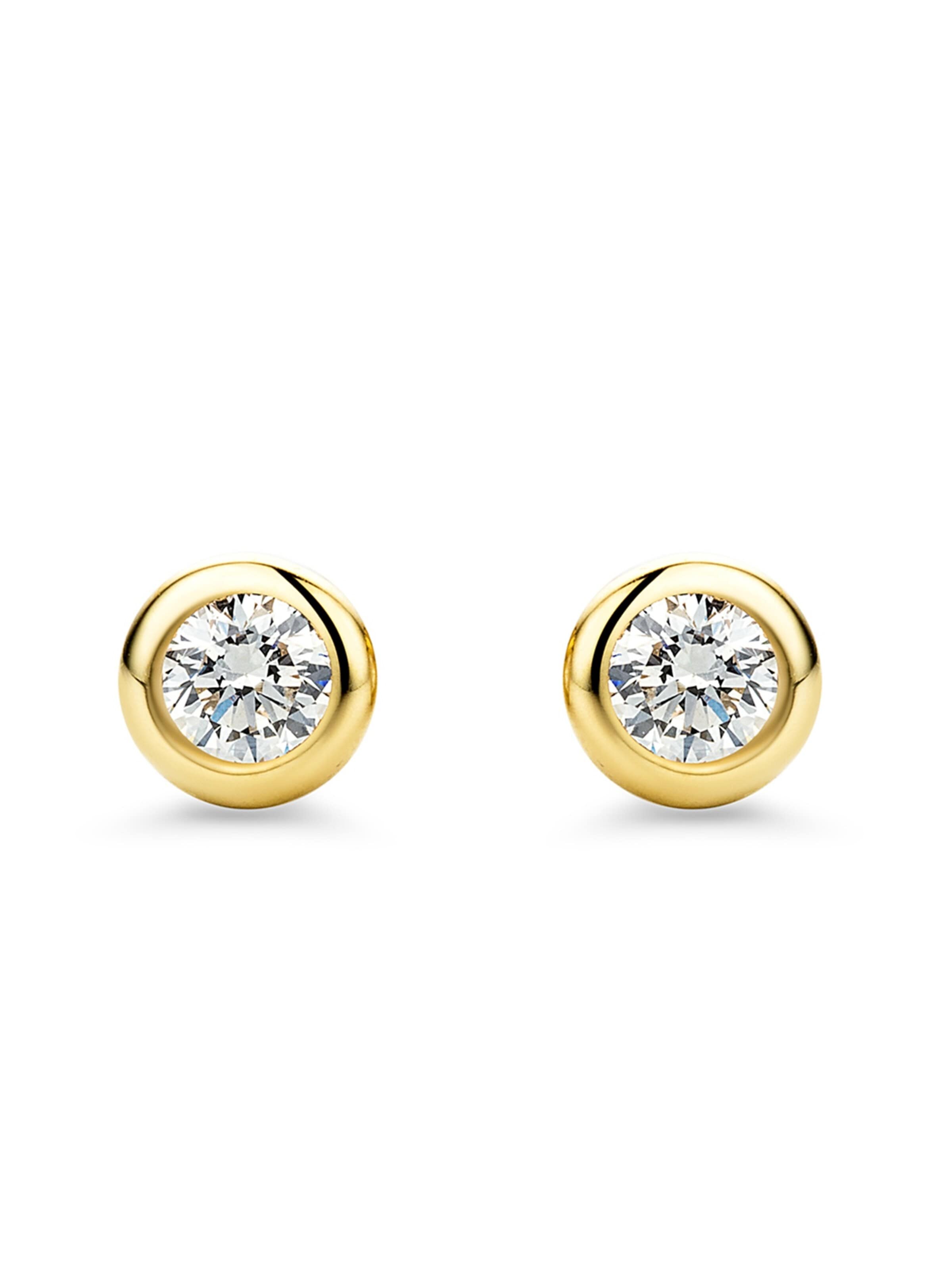 DIAMANT LETERNEL Earrings in Gold: front