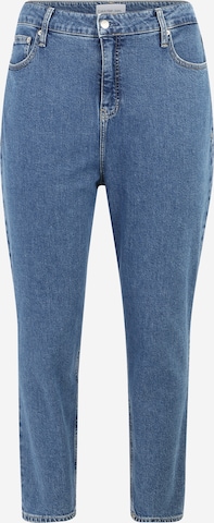 Calvin Klein Jeans Curve Regular Jeans in Blauw: voorkant