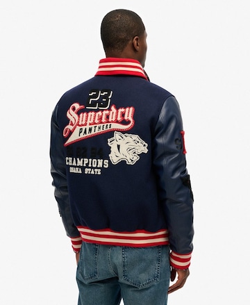 Superdry Tussenjas in Blauw