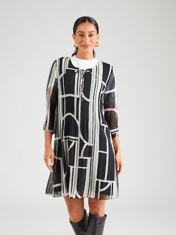 ZABAIONE - Vestido 'An44tje' en negro: frente