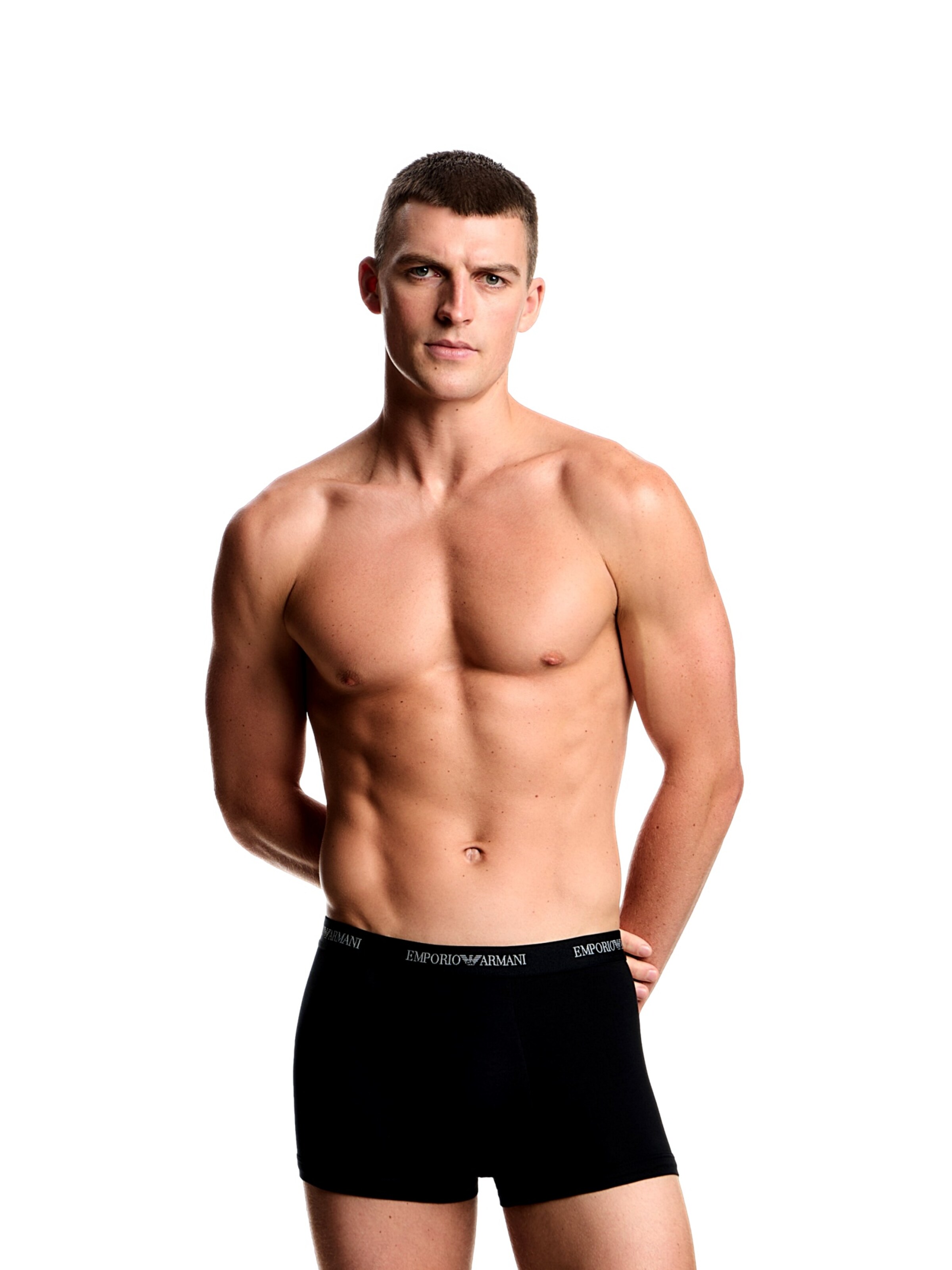 Emporio Armani Boxeralsók - fekete: elől