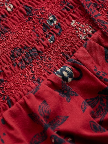 Camicia da donna 'Robins Perch' di Seasalt Cornwall in rosso