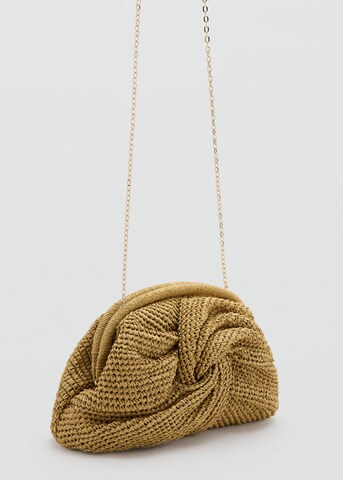 MANGO Shoulder Bag 'Sita' in Yellow