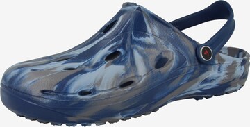 CHUNG SHI Clogs ' Dux Duflex ' in Blauw: voorkant