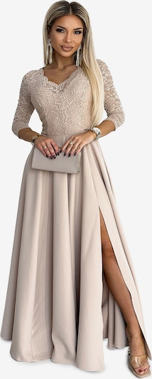 Numoco Abendkleid 'Maxikleid Amber' in beige, Produktansicht