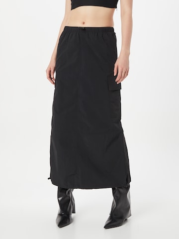 WEEKDAY Skirt in Black: front