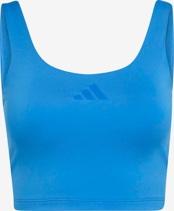 ADIDAS PERFORMANCE Спортивный бюстгальтер 'Power' в Синий: спереди
