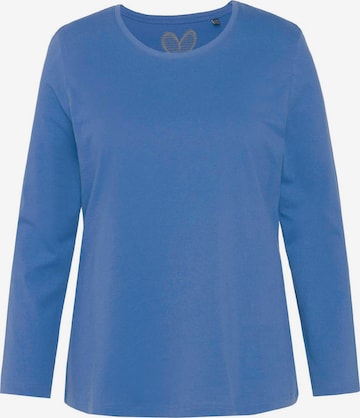 Ulla Popken - Camisa em azul: frente