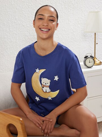 Trendyol Pyjama in Blauw
