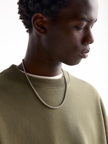 Pull&Bear Sweatshirt i grøn