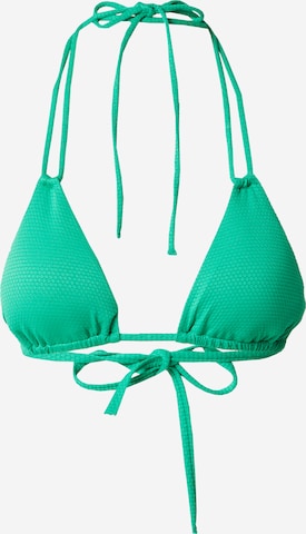 Triangolo Top per bikini 'FIRSTY' di ETAM in verde: frontale
