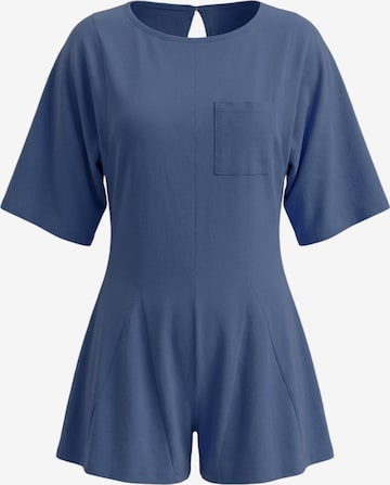 Salopeta de la Imily Bela pe albastru: față