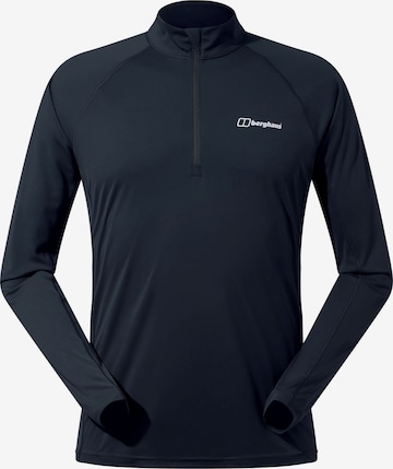 T-Shirt fonctionnel 'Trailblaze' Berghaus en noir : devant