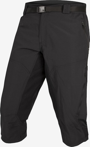 Coupe slim Pantalon de sport ENDURA en noir : devant