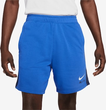 Nike Sportswear Regular Pants in Blue: front