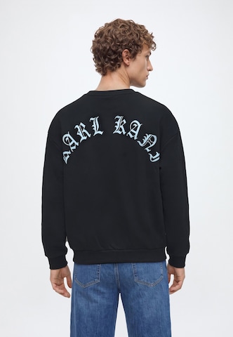 Pull-over 'Signature Oversized Crew' Karl Kani en noir