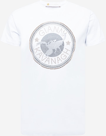 T-Shirt Gianni Kavanagh en blanc : devant