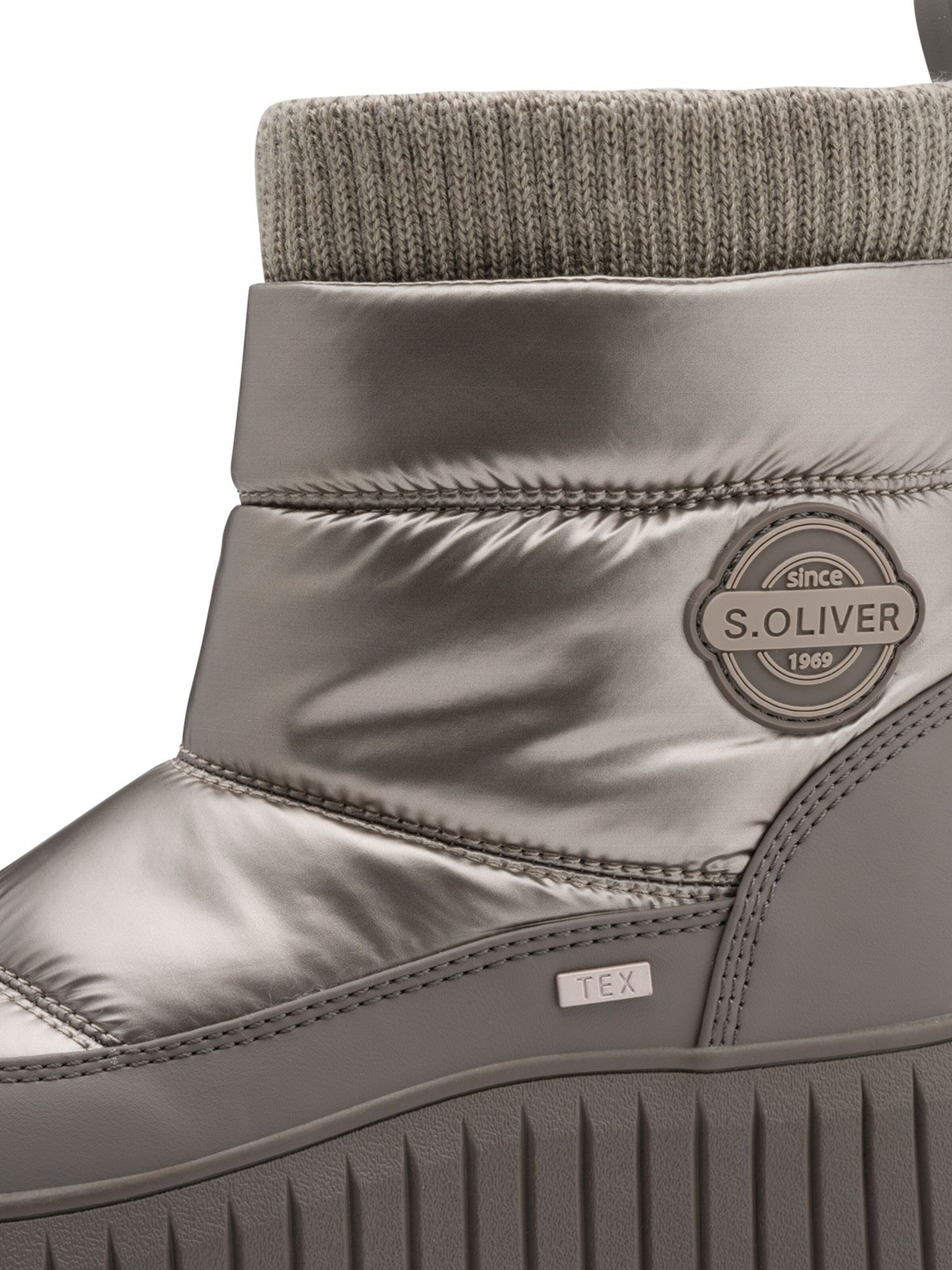 s.Oliver Snow Boots in Bronze