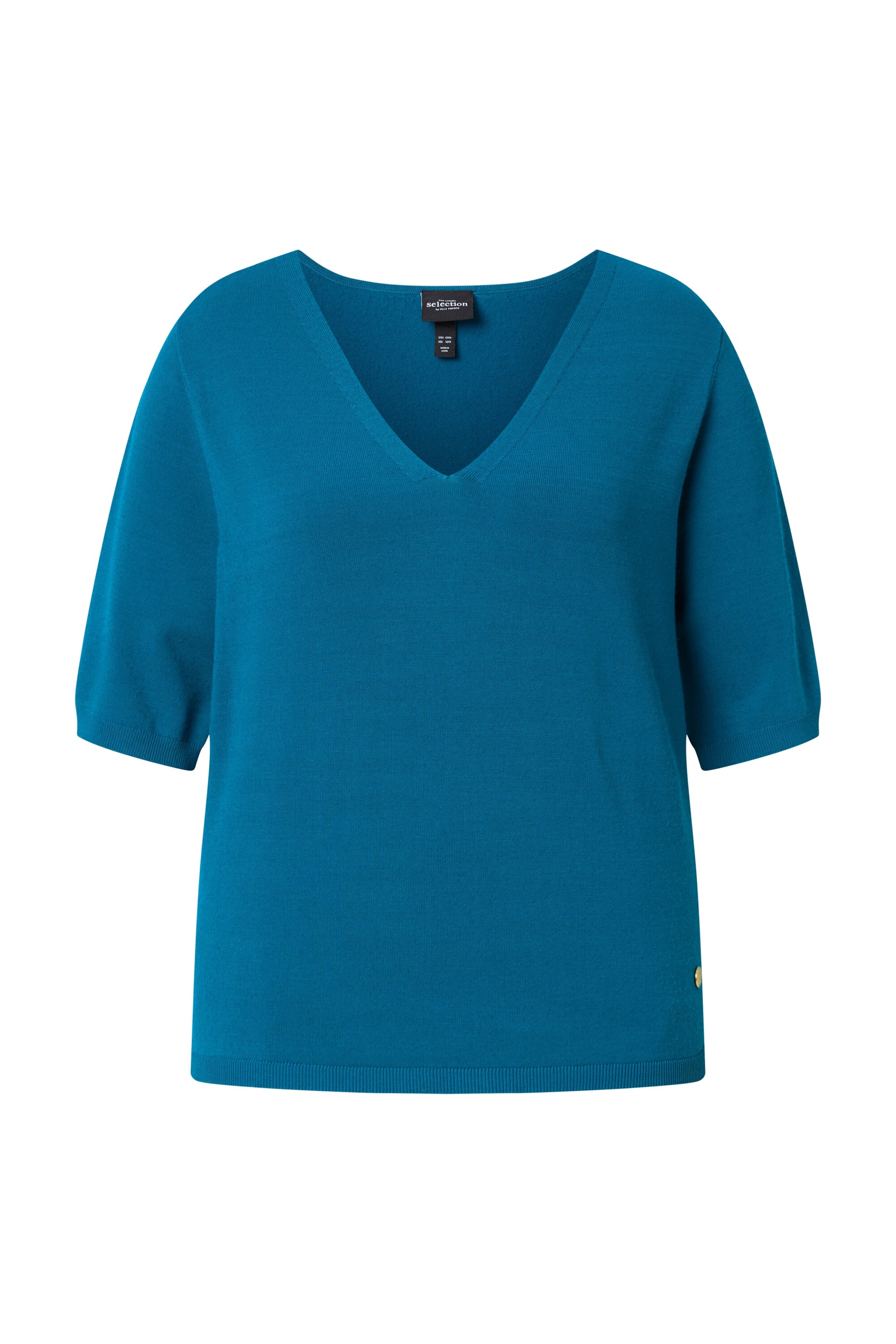 Ulla Popken Sweater in Blue: front