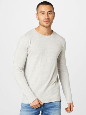 GARCIA Sweater in Grey: front